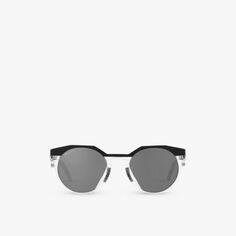 OO9242 солнцезащитные очки круглой формы из ацетата Oakley, черный