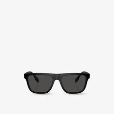 BE4402U солнцезащитные очки в квадратной оправе из биополиамида Burberry, черный