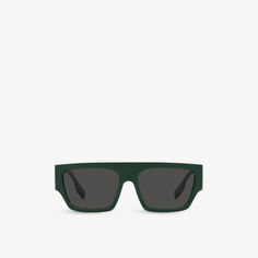 BE4397U солнцезащитные очки Micah в квадратной оправе из ацетата с затемненными линзами Burberry, зеленый