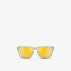 OO9102 солнцезащитные очки Holbrook с тонированными линзами из ацетата Oakley, мультиколор