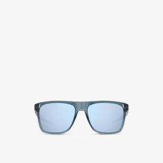 OO9100 солнцезащитные очки Leffingwell в квадратной оправе Oakley, черный