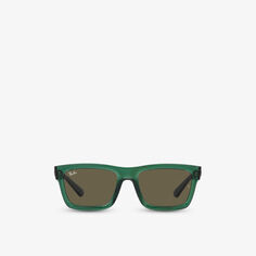RB4396 Warren солнцезащитные очки из прозрачного ацетата Ray-Ban, зеленый