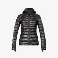 Пуховик Hybridge Lite с капюшоном Canada Goose, черный