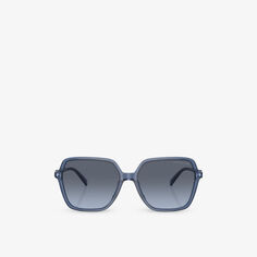 MK2196U солнцезащитные очки Jasper в квадратной оправе из ацетата ацетата Michael Kors, синий