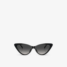 MK2195U солнцезащитные очки Harbour Island в ацетатной оправе «кошачий глаз» Michael Kors, черный