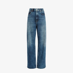 Джинсовые джинсы Blake во всю длину с высокой посадкой Allsaints, синий