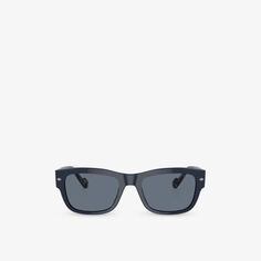 Солнцезащитные очки VO5530S в оправе-подушке из ацетата Vogue, синий