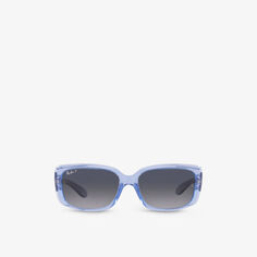 RB4389 солнцезащитные очки в прямоугольной оправе из пропионата Ray-Ban, синий