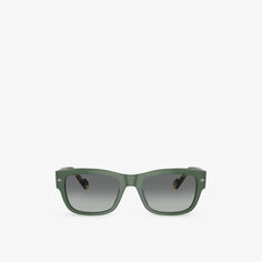 Солнцезащитные очки VO5530S в оправе-подушке из ацетата Vogue, зеленый