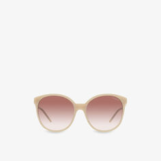 Солнцезащитные очки VO5509S из рогового ацетата Vogue, коричневый