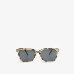 SLMSLC69_00 солнцезащитные очки #L из ацетата с квадратными глазами Izipizi, цвет light tortoise