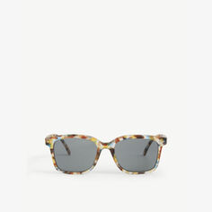 Солнцезащитные очки Sun #l в трапециевидной оправе из ацетата ацетата Izipizi, синий