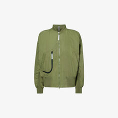 Куртка свободного кроя TrueCasuals из переработанного полиэстера Adidas By Stella Mccartney, зеленый