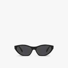 CL000371 CL40251U солнцезащитные очки из ацетата черепаховой расцветки «кошачий глаз» Celine, черный