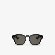 OV5521SU Солнцезащитные очки Maysen в оправе-подушке из ацетата Oliver Peoples, черный