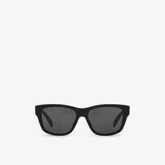 CL40249U солнцезащитные очки в неправильной оправе из ацетата ацетата Celine, черный