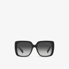 MK2183U Mallorca солнцезащитные очки из ацетата в квадратной оправе Michael Kors, черный