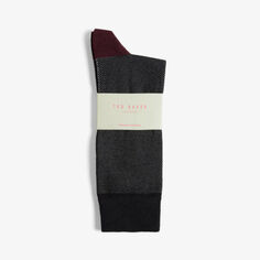 Носки из смесового органического хлопка с логотипом Coretex Ted Baker, черный