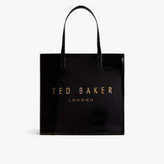 Сумка-тоут из искусственной кожи Crinkon с логотипом Ted Baker, черный