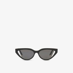 FE40009I Солнцезащитные очки Fendi Way из ацетата кошачьих глаз Fendi, черный