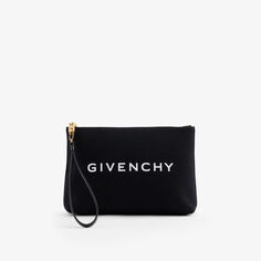 Большая сумка из хлопкового холста с логотипом Givenchy, черный