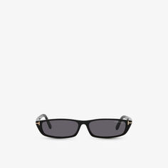 TR001673 Alejandro солнцезащитные очки из ацетата в квадратной оправе Tom Ford, черный
