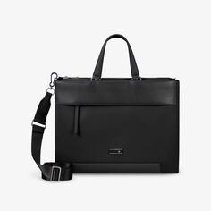 Портфель Zalia из переработанного полиэстера, 30 см Samsonite, черный