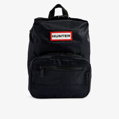 Рюкзак Pioneer из нейлона с клипсой и логотипом Hunter, черный
