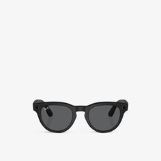 Солнцезащитные очки Ray-Ban Meta RW4009 Headliner из ацетата Ray-Ban, черный