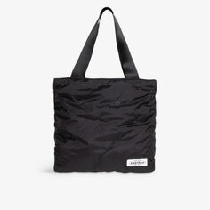 Тканая сумка-тоут Charlie с нашивкой-логотипом Eastpak, черный