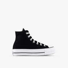 Высокие кроссовки на платформе All Star Lift Converse, черный