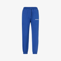 Спортивные брюки из хлопкового джерси с логотипом CB Sportswear Cole Buxton, синий