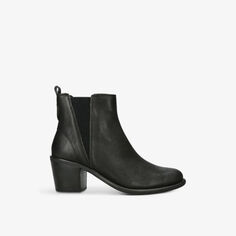 Кожаные ботинки челси Secil с эластичными вставками Carvela, черный