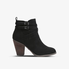 Ботильоны Spike из искусственной кожи с 3 пряжками Kg Kurt Geiger, черный