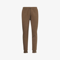 Фирменные спортивные брюки стандартного кроя из хлопка и переработанного полиэстера Polo Ralph Lauren, цвет cedar heather