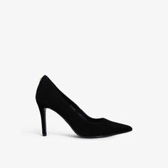 Замшевые туфли-лодочки Classique с острым носком Carvela, черный