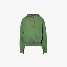 Le Sweatshirt Толстовка из органического хлопкового джерси с фирменным логотипом Camargue Jacquemus, зеленый