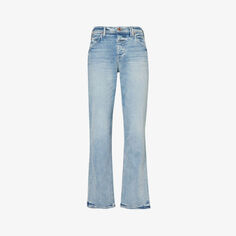 Прямые джинсы из эластичного денима со средней посадкой Vayder, цвет angelo