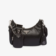 Кожаная сумка через плечо Re-Edition 2005 Prada, черный