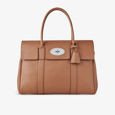 Кожаная сумка на плечо Bayswater Mulberry, цвет sable