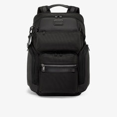 Рюкзак Nomadic из нейлона с мягкой спинкой и карманом на молнии Tumi, черный