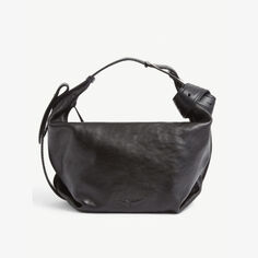 Кожаная сумка через плечо Le Cecilia Zadig&amp;Voltaire, цвет noir