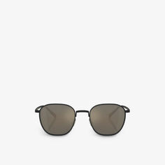 OV1329ST солнцезащитные очки Rynn в титановой квадратной оправе Oliver Peoples, черный