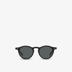 Солнцезащитные очки OV5504SU в круглой оправе из ацетата ацетата Oliver Peoples, черный