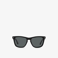 OV5449SU Lynes Sun солнцезащитные очки из ацетата в квадратной оправе Oliver Peoples, черный