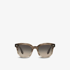 OV5472SU Солнцезащитные очки Filu&apos; из ацетата в стиле путников Oliver Peoples, серый
