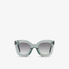 CL000195 CL4005IN солнцезащитные очки из ацетата в прямоугольной оправе Celine, черный