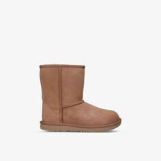 Сапоги из овчины Classic II 6-10 лет Ugg, коричневый