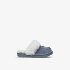 Тапочки Cozy II из замши и овчины 4-10 лет Ugg, серый