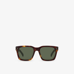 CL000384 CL40248I солнцезащитные очки из ацетата неправильной оправы Celine, коричневый
